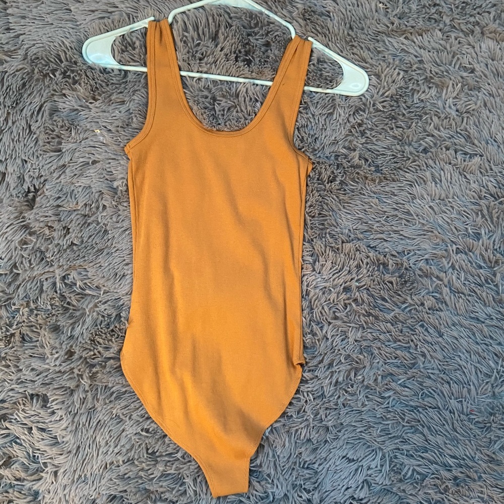 Mustard yellow bodysuit